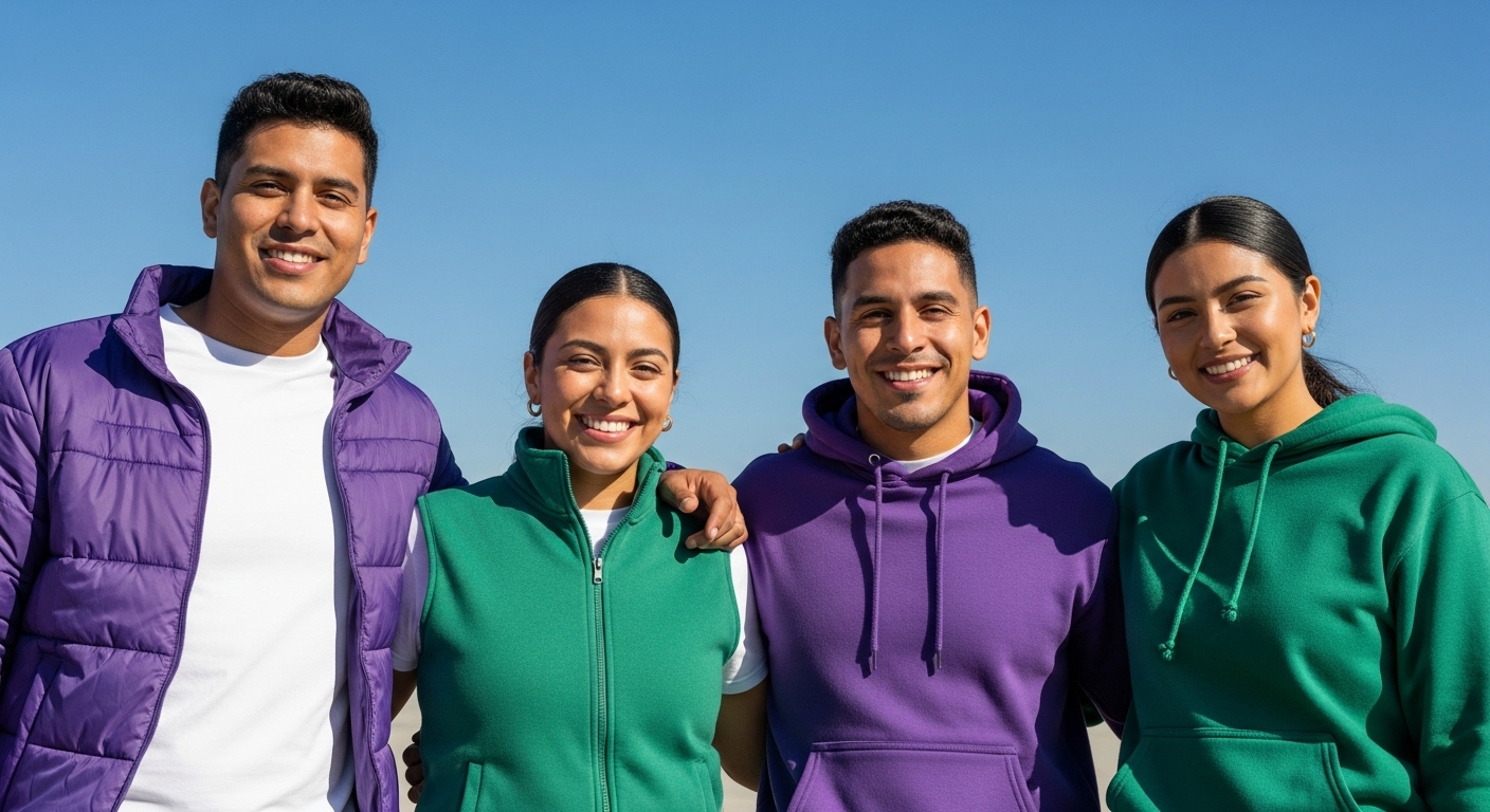 Equipo con uniformes corporativos FFP